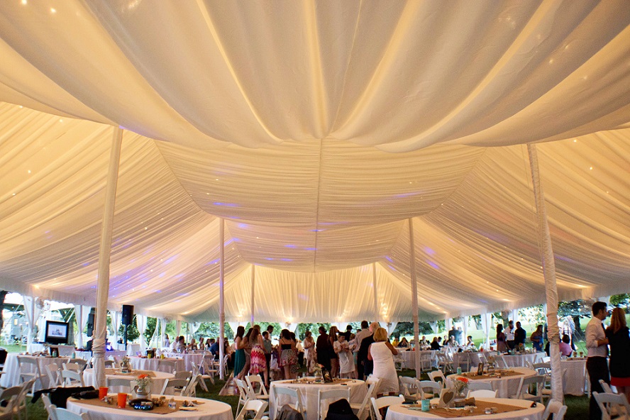 Tent Ceiling Liner Rental Blue Peak Tents, Inc.