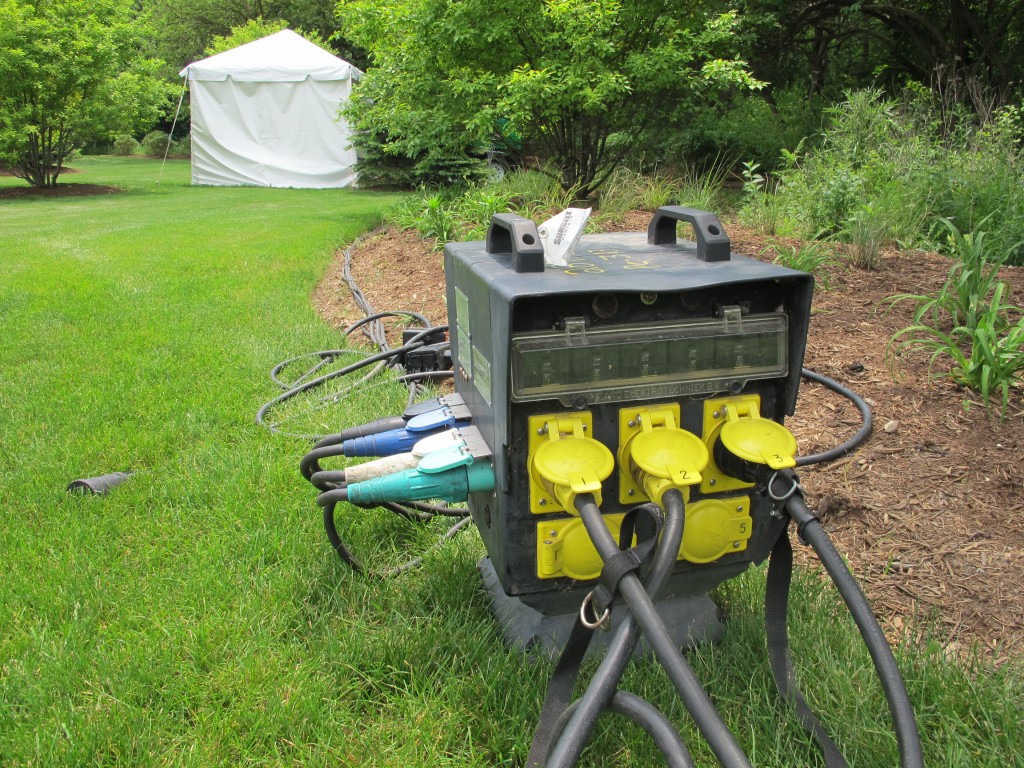 Generators & Power Distribution Blue Peak Tents, Inc.